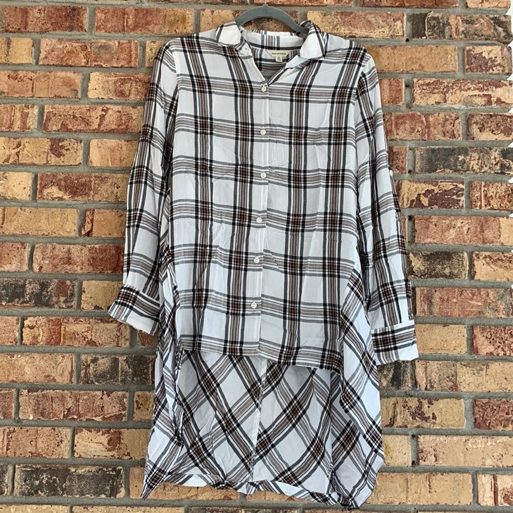 Max Studio High-Low blouse